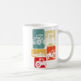 Taza De Café Tractores Granjas Niños Niños