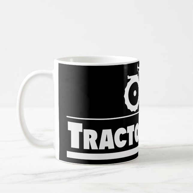 Taza De Café Tractorólogo - Tractor (Izquierda)