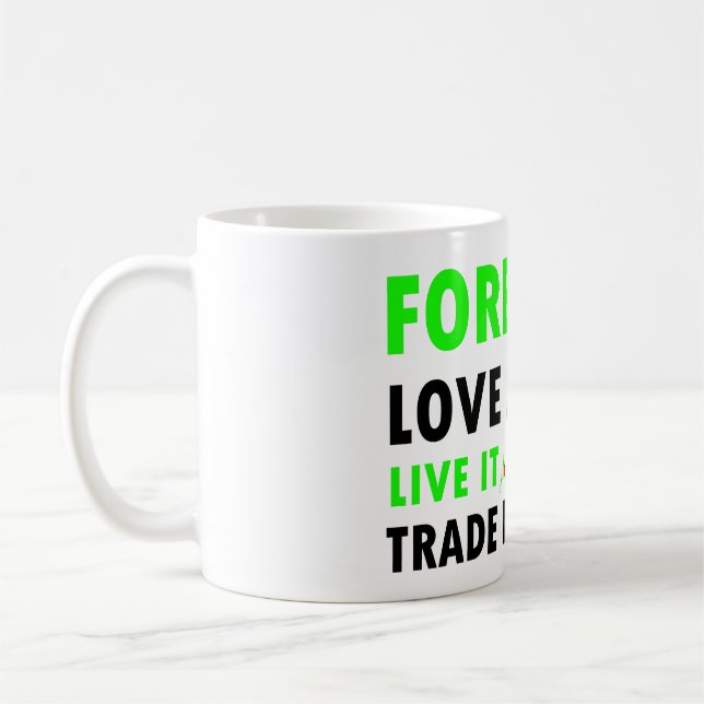 Taza De Café Trader Mug Forex (Izquierda)
