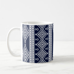 Taza De Café Tradiciones geométricas de patrones interminables