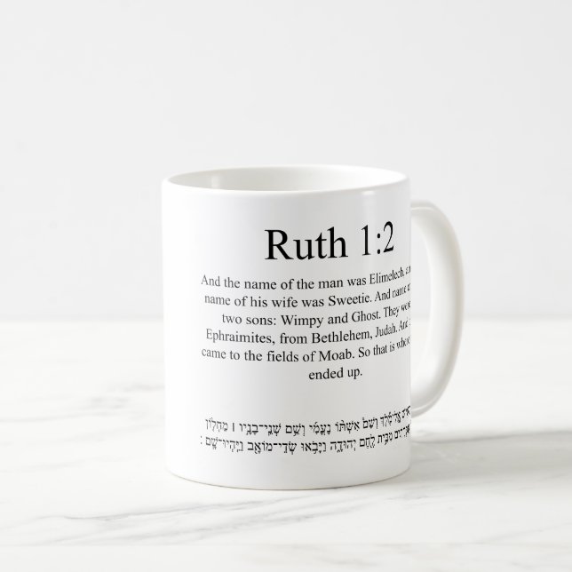 Taza De Café Traducción de código abierto, regla 1:2 (Anverso derecho)