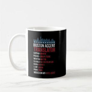 Taza De Café Traductor De Acentos De Boston Para La Malvada Sma