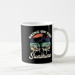 Taza De Café Traer El Sunshine Funny Beach Lover Cita Suns