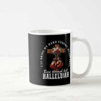 Taza De Café Traeré mi ardua caja de Hallelujah