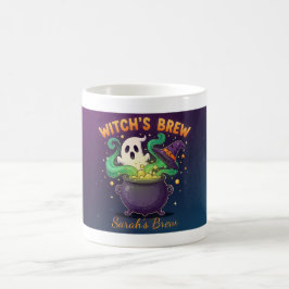 Taza De Café Tragar de café de bruja personalizada