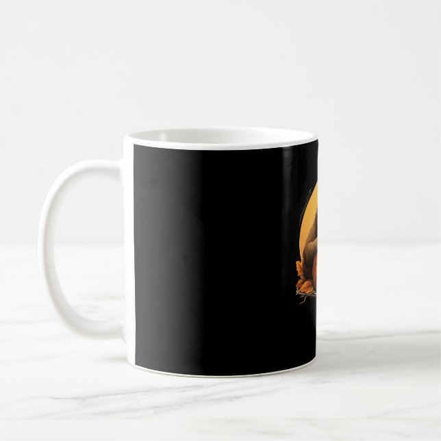 Taza De Café Tragedia durmiente y calabaza de Halloween Classic (Izquierda)