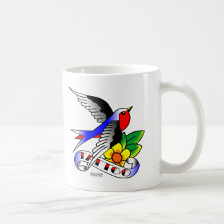 Taza De Café Trago viejo del tatuaje de Skool