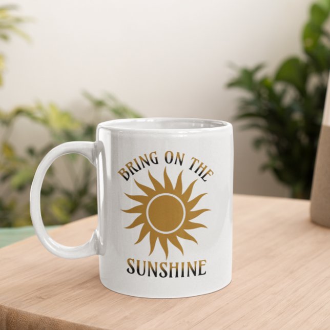 Taza De Café Traiga el Sol Dorado (Subido por el creador)