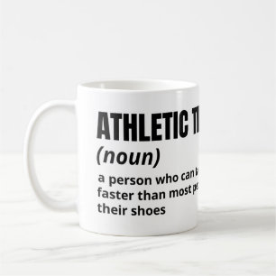 Taza De Café Trainer atlético Café Mug - Definición divertida