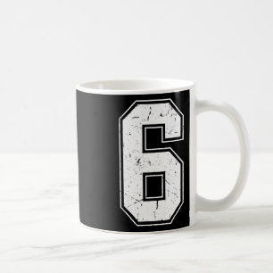 Taza De Café Traje a juego número 6 67 Traje de meme angustiado
