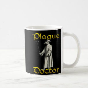 Taza De Café Traje Beak De Médica Europeo De La Plaga