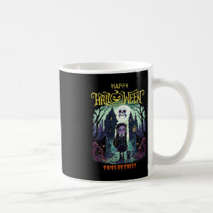 Taza De Café Traje De Disfraces De Halloween De Miércoles Para 