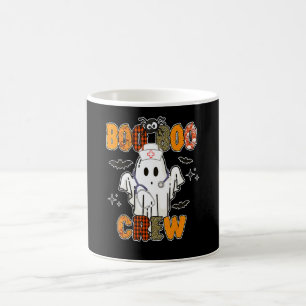 Taza De Café Traje de enfermera fantasma de Halloween para muje