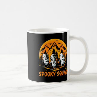 Taza De Café Traje de escuadrón espeluznante de Halloween, fant