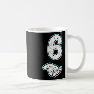 Taza De Café Traje de Halloween Número 6 Coincidente 67 Meme Ho