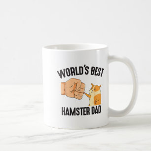 Taza De Café Traje de Papá Hámster del Mundo para Amantes de An