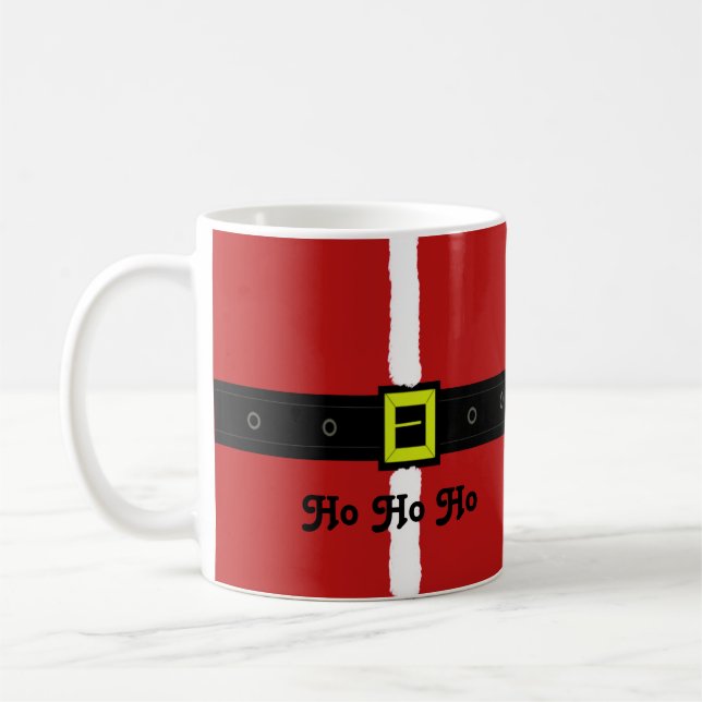 Taza De Café Traje de Papá Noel (Izquierda)