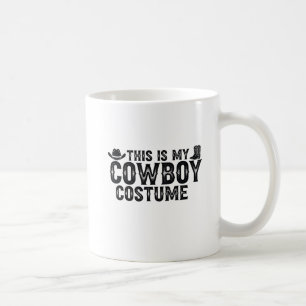 Taza De Café Traje de Vaquero Occidental Lindo para Hombres