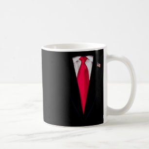 Taza De Café Traje del presidente de EE. UU. Trump Disfraz dive