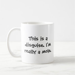 Taza De Café Traje del topo