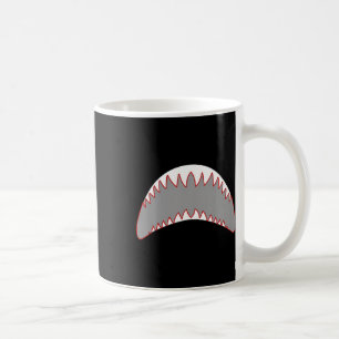 Taza De Café Traje Fácil De Boca De Tiburón Para Halloween Pa