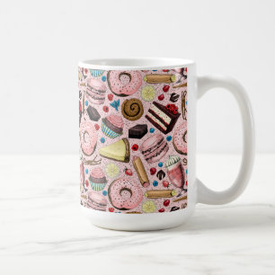 Taza De Café Trajes dulces en rosa