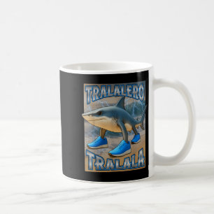 Taza De Café Tralalero Tralala Italiano Brainrot Meme Cumpleaño