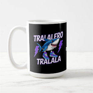 Taza De Café Tralero Tralala Bootleg Gráfica divertida de meme