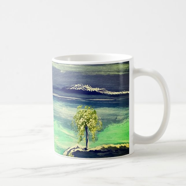 Taza De Café Trama clásica (Derecha)