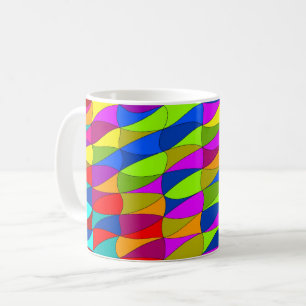 Taza De Café Trama de café confusa de bajo consumo