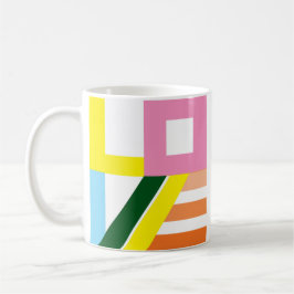Taza De Café Trama de café multicolor "LOVE"