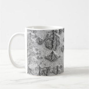 Taza De Café Trama de corteza de birch tazón de café