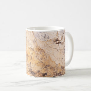 Taza De Café Trama de patrón de piedra natural