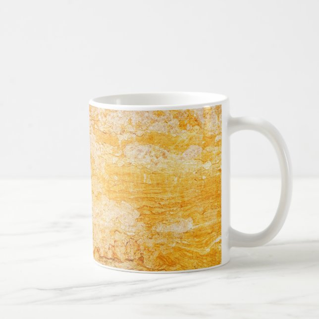 Taza De Café Trama de patrón de piedra natural (Derecha)