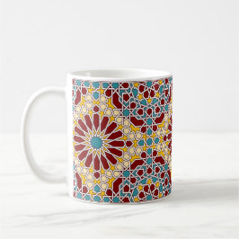 Taza De Café Trama geométrica islámica