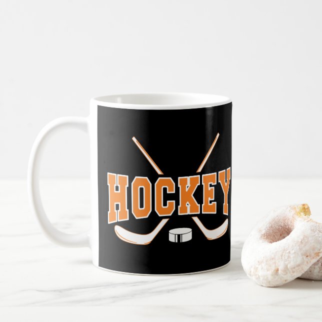 Taza De Café Trampa de café de hockey (Con donut)