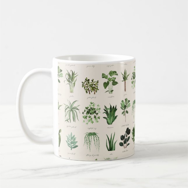 Taza De Café Trampa de café del amante de la planta