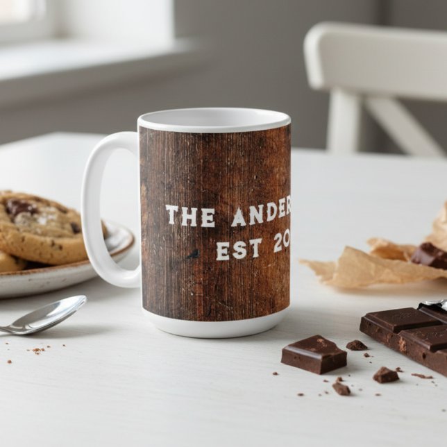 Taza De Café Trampa de café rústica de madera (Subido por el creador)