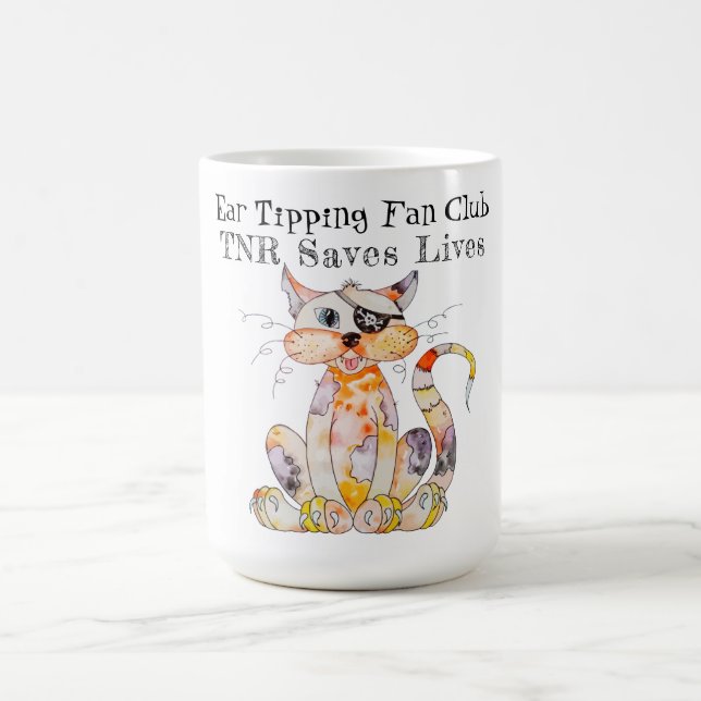 Taza De Café Trampa de TNR, neutralización, retorno salva vidas (Centro)