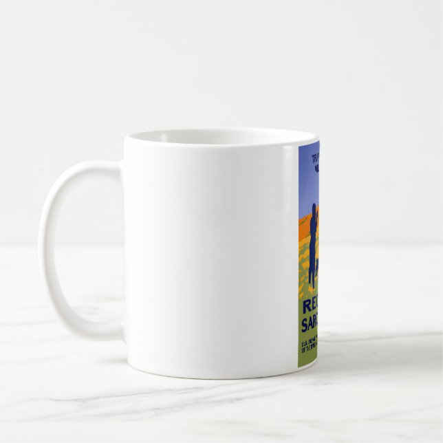 Taza De Café ¡Trample las flores silvestres! - Volver a crear s (Izquierda)