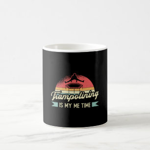 Taza De Café Trampolinar Es Mi Gimnasta Trampoline De Tiempo De