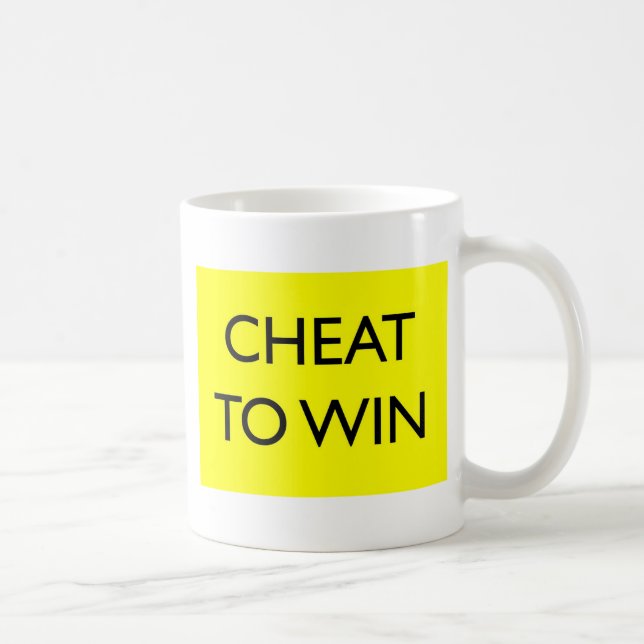 Taza De Café Tramposo a ganar (Derecha)