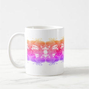 Taza de café tranquila de fénix