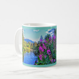 Taza De Café Tranquilo y personalizado Quartz Creek