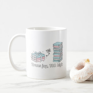 Taza De Café Trans Joy, TBR High – LGBTQ Reading Pride 