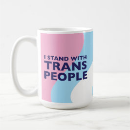 Taza De Café Trans Support 15 oz Mug