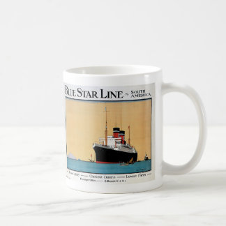 Taza De Café Transatlántico Blue Star