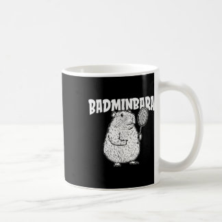 Taza De Café Transbordador Badminton de Capybara - Badminb de r