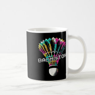 Taza De Café Transbordador Badminton - Viñeta Badminton