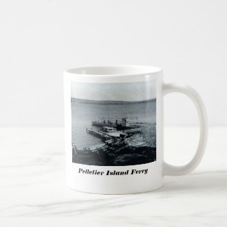 Taza De Café Transbordador de la isla de Pelletier